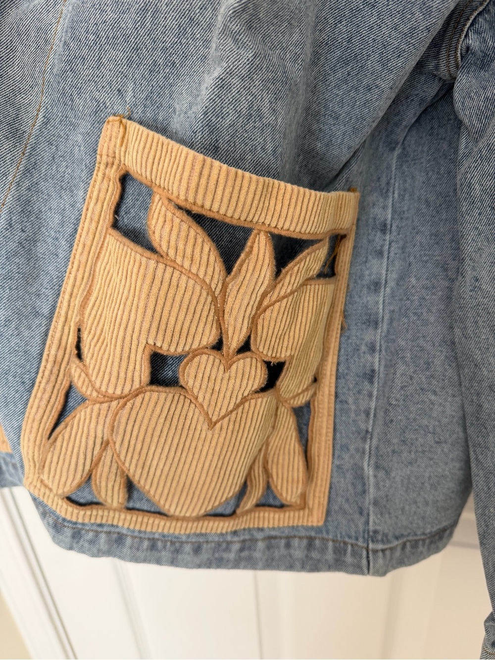 π Farm Rio Denim Richelieu Barn Jacket - size S - Picture 6 of 11